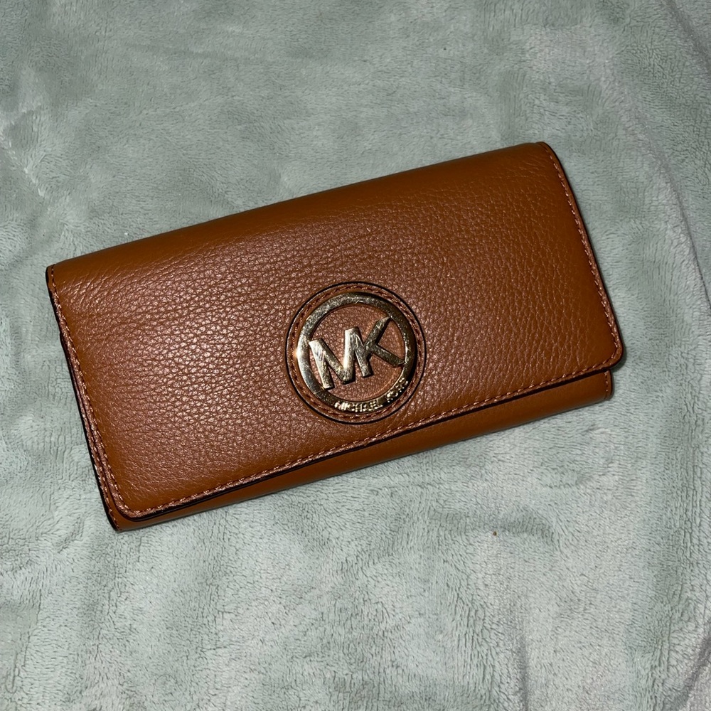 MICHAEL MICHAEL KORS LEATHER WALLET